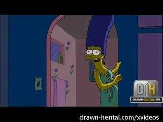 Simpsons xxx filem - x rated video malam