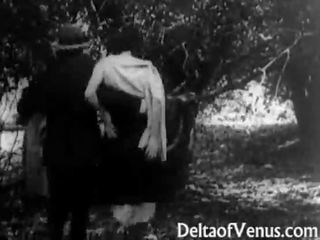Antik smutsiga film 1915 - en fria ritt